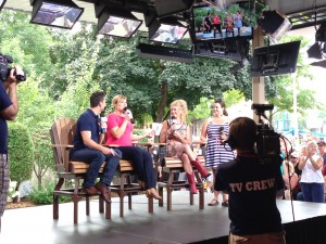 tv appearance at the State Fair